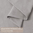 Room Divider Curtains Screen Partitions, Linen Look 100% Blackout Drapery 84 Inches Long, 120" Wide Pinch Pleated Window Drapes, Privacy Protecting, Light Blocking, (1 PC, Browish Grey) by CozyNest Decor