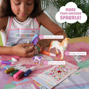 BONNYCO Unicorns Gifts for Girls Painting Kit with 18 Figurines Painting for Kids with Glow in The Dark | Girl Toys 3 4 5 6 7 8 9 10 Years Crafts Kids Gifts Birthday Christmas | Unicorn Toys Niñas by TinyTreasures Baby Boutique