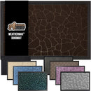 GORILLA GRIP 100% Waterproof All-Season WeatherMax Doormat, 72x24, US Designed Natural Rubber, Stain and Fade Resistant, Low Profile Indoor Outdoor Door Mats, Easy Clean Patio Mat, Dark Brown Pebble