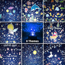 Night Light Projector for Kids - Bedroom Star Projector with Galaxy Planets, Animals Dinosaur World, Constellations, Birthday, Sea World, Christmas, Cupid, Halloween Themes, Gifts for Boys, Girls by TinyTreasures Baby Boutique