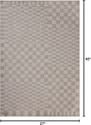 Loloi Amber Lewis Topanga Collection TOP-03 Natural/Dove 2'-3" x 3'-9" Indoor/Outdoor Area Rug by CozyNest Decor