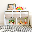 NaturalCozy Storage Cubes 9”x9”x7”Cotton Rope Woven Baskets for Organizing 3-Pack | 9 Inch Cube Storage Bin | Small Basket for Shelf Nursery, Pantry, Decorative Plant, Bathroom Closet, Toy Gift by TinyTreasures Baby Boutique