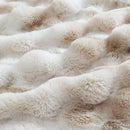 UKELER Camel Large Fluffy Bed Blankets Throws Twin Size, Cozy Shaggy Faux Fur Blanket Soft Plush Thick Throw Blanket for Bed, Couch, Sofa, Office, Camping 60''x80'' by CozyNest Decor