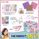 12 Pre-Cut Mini Treats Dessert Fun Kids Sewing Kit for Kids Ages 8-12 Children Beginners Sewing kit kid crafts Make Your Own Felt Pillow Plush Craft Kit Girls and Boys Art Craft Kits Learn to Sew Kit by TinyTreasures Baby Boutique