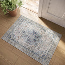 Machine Washable Throw Rugs for Entryway: Door Mat Indoor Entrance 2x3 Small Rug Stain Resistant Non-Slip Low Pile Soft Carpet for Kitchen Front Door Indoor Entry Bathroom Bedroom by TinyTreasures Baby Boutique