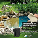 Aquatic Experts Classic Koi Pond Filter Pad FINE - White Bulk Roll Pond Filter Media, Ultra-Durable Pond Filters for Outdoor Ponds, Reusable Fish Pond Filter Material, USA, (3/4" - 1" x 18" x 72") by GreenHaven Gardens