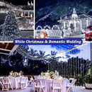 KNONEW 403FT 1000 LED Christmas Lights Outdoor String Light 8 Modes & Timer Fairy Lighting Plug in Waterproof for Xmas Yard Tree Wedding Party Holiday Decorations (Cool White) by GreenHaven Gardens