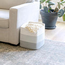 NaturalCozy 13x15x13 Kallax Storage Cubes Bins, 3 Pack | Cotton Rope Cube Storage Bin Woven Baskets for Organizing | Kallax Insert Storage Baskets for Shelves Organizer, Kids Toy, Closet Baby Nursery by TinyTreasures Baby Boutique