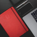 Undated Daily Planner – 3-Month A5 Productivity Organizer with Full Page Per Day, Hourly Schedule, Goal Setting, Habit Tracker, Weekly & Monthly Pages – Hardcover Time Management Notebook (Red) by TinyTreasures Baby Boutique