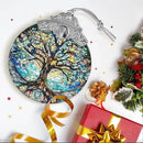 Tree of Life Stained Glass Suncatcher - Holidays & Christmas Tree Ornament, Decor & Gifts by GreenHaven Gardens