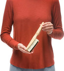 REDECKER Natural Pig Bristle Cashmere Brush with Oiled Beechwood Handle, 10-Inches Long, Two Layers of Bristles for Gentle and Thorough Cleaning, Made in Germany - Pig Bristle Brush by CozyNest Decor