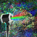 Christmas Laser Lights, Outdoor Garden Laser Lights Star Projector with Moving Firefly for Outdoor, Indoor, Christmas, Holiday (Red Green Blue) by GreenHaven Gardens