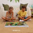 BONNYCO Dinosaur Toys for Kids Painting Kit 16 Figurines Kids Crafts Kits with Glow in The Dark Toys & Gifts for Boys 3 4 5 6 7 8 9 10 Years Old | Dinosaur Gifts Arts and Crafts Birthday Christmas by TinyTreasures Baby Boutique