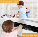12 Pack Cabinet Locks Child Safety | Baby Safety Cabinet Locks NO Drilling 3M Adhesive Baby Proof Drawer Lock Child proofing cabinets latches for Kids Latch for Drawers & Door Child Safety Locks by TinyTreasures Baby Boutique