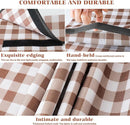 Picnic Blanket Waterproof Beach Rug 80''x80'' Picnic Mat Washable Lightweight with Handle Coffee Checkered for Hiking Travelling Outdoor Camping,Parks by TinyTreasures Baby Boutique