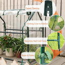 Gardzen Mini Greenhouse Heavy Duty Portable Green House, Clear Tent Indoor or Outdoor for Plants 36.2”(L) x18.9”(W) x33.3”(H) by GreenHaven Gardens