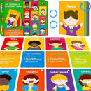 Emotions Flashcards, 50 Different Feelings with Coping Skills-Learn to Identify Various Moods, Cartoon Faces Emotions for Kids with Autism, ADHD -Emotion Flipbook for Therapy, Home Use by TinyTreasures Baby Boutique