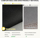 NICETOWN Plylux Blackout Curtains Thermal Insulated Window Treatment Panels Room Darkening Blackout Drapes for Living Room Grommet Bedroom Draperies, 52 x 84 Inch, Silver Grey, 2 Panels by TinyTreasures Baby Boutique