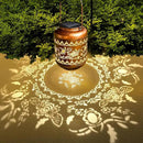 Bee Solar Lanterns Outdoor Hanging Waterproof Bee Garden Decor Christmas Gifts for Women Mom Grandma Metal Solar Lights Decoration Outside for Yard, Patio,Pathway Landscape by GreenHaven Gardens