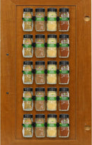 Simple Houseware 20 Spice Gripper Spice Accessories Spice Organizer- 4 Strips, Holds 20 Jars, Black by CozyNest Decor