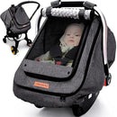 Waterproof Baby Stoller Bunting Bags Winter Carseat Canopies Cover to Protect Baby from Cold Wind, Super Warm Plush Fleece Baby Carrier Cover for Infant Boys Girls, Keeps Babies Warm and Cozy by TinyTreasures Baby Boutique