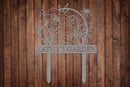 Personalized Metal Garden Sign with Stake, Custom Garden Decor for Outdoor, Custom Family Name Sign, Patio Decorations, Lawn Art, Farmhouse Decorative, Housewarming Gift (CstmDesign12) by CozyNest Decor