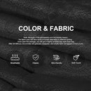 Bean Bag Chairs for Adults Giant Bean Bag Chair Memory Foam BeanBag Chair Big Bean Bag Sofa with Filler Faux Fur Fireside Beanbags Lazy Sofa for Living Room Bedroom Dorm Office (Black Plush) by CozyNest Decor