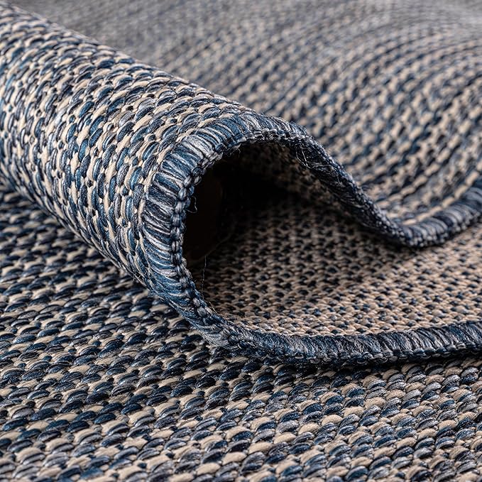 Keen Home Design Terrace Outdoor Area Rug - 4x6 Washable Indoor/Outdoor Rug for Patio, Kitchen, Balcony, Beach, Garden, Deck and Porch, Size: 3'10"x5'7", photo 7 of 7