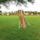Satin Ribbon Windsock Streamer, Outdoor Decorations for Your Patio, Garden, Yard, Dock and Camper, 49-Inch, WS49-XZH by GreenHaven Gardens