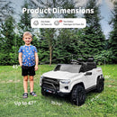 24V 10Ah Ride on Toy for Big Kids, 4WD 2 Seater Electric SUV Kids Car to Drive w/Remote Control, 4x200W Motors - White by TinyTreasures Baby Boutique
