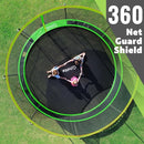 14FT 12FT 10FT 16FT Trampoline with Safety Enclosure, Anti-Rust Coating – ASTM Certified, Heavy-Duty Outdoor Trampoline with Ladder – for Kids & Adults by TinyTreasures Baby Boutique