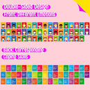 Emotions Flashcards, 50 Different Feelings with Coping Skills-Learn to Identify Various Moods, Cartoon Faces Emotions for Kids with Autism, ADHD -Emotion Flipbook for Therapy, Home Use by TinyTreasures Baby Boutique