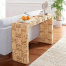 Safavieh Home Collection WIK6502 Console, Natural by CozyNest Decor