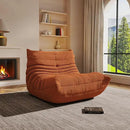 Bean Bag Chair, Oversized Bean Bag Chair for Living Room, Fireside Chair for Adults with Memory Foam Filled, Big Accent Sofa Lounge Floor Sofa for Gaming, Reading, Relax, No Assembly Required(Orange) by CozyNest Decor