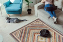 Keen Home Design 2x12 Rug - Machine Washable Runner Rug with Non-Slip Backing, Ideal for Hallway, Entryway, Kitchen, Laundry Room - Vintage, Easy Clean, Durable, Low Pile - (2'6" x 12') by CozyNest Decor