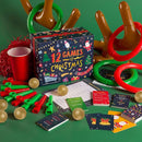 Gutter Games 12 Games of Christmas - 12 Hilarious Holiday Activities [Family Party Games Pack for Kids, Teens & Adults] - by Beat That! Game - Multicolor by TinyTreasures Baby Boutique
