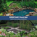 DEERFAMY Pond Net Dome, 10×14 FT Pond Cover with 2 Doors, Pond Mesh Tent with 4 Ropes, 16 Stakes, and Fiberglass Poles, Pond Netting for Koi, Outdoor Ponds, Pool and Gardens, Black by GreenHaven Gardens