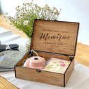 Personalized wooden name box for memories, keepsake Christmas gift, present for Him, Her, Boyfriend, Girlfriend, Baby Boy, Baby Girl, Brother, Sister, Guy, Groomsmen, Bride Friend for Birthday by TinyTreasures Baby Boutique