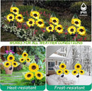 Solar Garden Lights, 4 Pack Sunflower Outdoor Lights Solar Flower Lights for Outside with 12 Larger Sunflower Gardening Gift for Mom Women Decorative Lights for Garden Decor Yard Patio Lawn Pathway by GreenHaven Gardens
