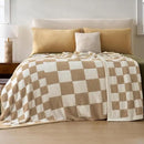 Joiedomi Twin Blanket for Couch Bed, Checkered Knitted Blankets Gifts for Women Mom Girls, Cozy Cute Soft Throw Home Room Decor Aesthetic for Women Mothers Birthday Gifts 60x80 Inches by CozyNest Decor