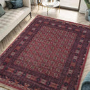 Keen Home Design 5x7 Rug - Machine Washable Area Rug with Non-Slip Backing, Ideal for Living Room, Dining Room, Bedroom - Vintage, Easy Clean, Durable, Low Pile Rug - (5' x 7') by CozyNest Decor