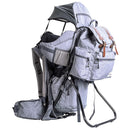 ClevrPlus Urban Explorer Child Carrier Hiking Baby Backpack, Heather Gray by TinyTreasures Baby Boutique