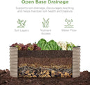 Best Choice Products 4x2x2ft Outdoor Metal Raised Garden Bed, Oval Deep Root Planter Box for Vegetables, Flowers, Herbs, and Succulents w/ 101 Gallon Capacity, Rubber Edge Guard - Taupe by GreenHaven Gardens
