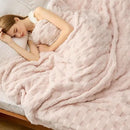 Bedsure GentleSoft Blankets Queen Size for Bed - Super Soft Cozy Blanket for Women Men Girls, Large Fuzzy Fleece Throw for Bedroom Decor, Light Pink, 90x90 Inches by CozyNest Decor