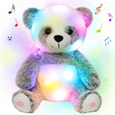 Cuteoy Light-up Singing Plush Panda LED Musical Stuffed Animal Adjustable Volume Lullaby Plushies Birthday Christmas Toy Gifts for Kids Toddler Girls, 13" by TinyTreasures Baby Boutique