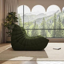Bean Bag Chair, Oversized Loveseat Fireside Chair for Adults, 2 Seater with Memory Foam Filled, Lazy Sofa Lounge Floor Sofa for Living Room, Bedroom, Office, No Assembly Required. (Green) by CozyNest Decor
