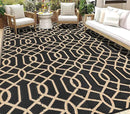 HEBE Outdoor Rug Waterproof 9x12, Reversible Plastic Straw Rug RV Camping Rug, Indoor Outdoor Patio Mat Clearance, Outside Carpet for Porch,Deck,Camper,Balcony,Backyard,Picnic by GreenHaven Gardens