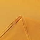 sancua Rectangle Tablecloth - 54 x 54 Inch - Stain and Wrinkle Resistant Washable Polyester Table Cloth, Decorative Fabric Table Cover for Dining Tables, Buffet Parties and Camping, Gold by CozyNest Decor