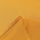 sancua Rectangle Tablecloth - 70 x 108 Inch - Stain and Wrinkle Resistant Washable Polyester Table Cloth, Decorative Fabric Table Cover for Dining Tables, Buffet Parties and Camping, Gold by CozyNest Decor