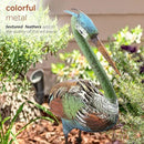 Alpine Corporation 40" Tall Outdoor Rustic Metal Crane Statue Yard Art Decoration by CozyNest Decor